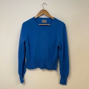 J.CREW CROPPED CASHMERE SWEATER